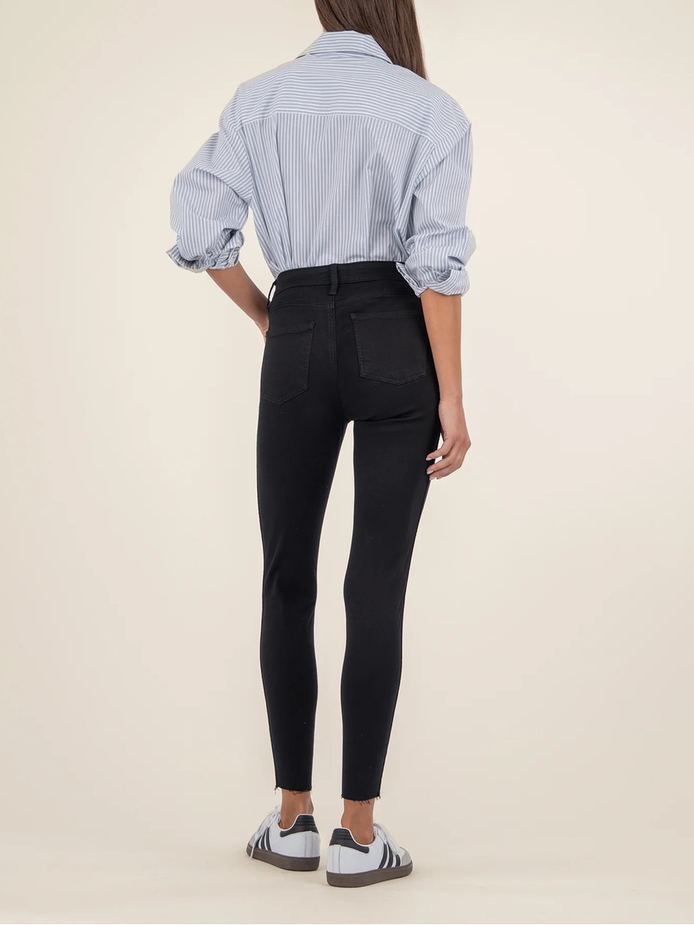 Kut from the Kloth Donna High-Rise Ankle Skinny Jeans - Picture 2 of 8
